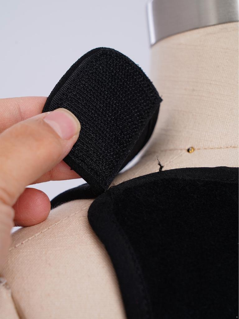 Unisex dla dzieci Kamizelka sensoryczna z głębokim uciskiem, oddychająca siatka, wyściełana, zapinana, kamizelka w bloki kolorów