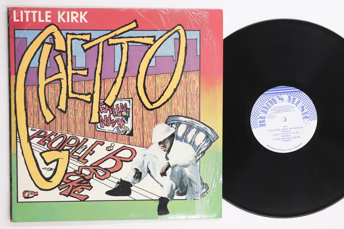 

LP Record LITTLE KIRK Ghetto People Broke RMLP001 Ruddys Music 1987 US Reggae Ska Dub Used