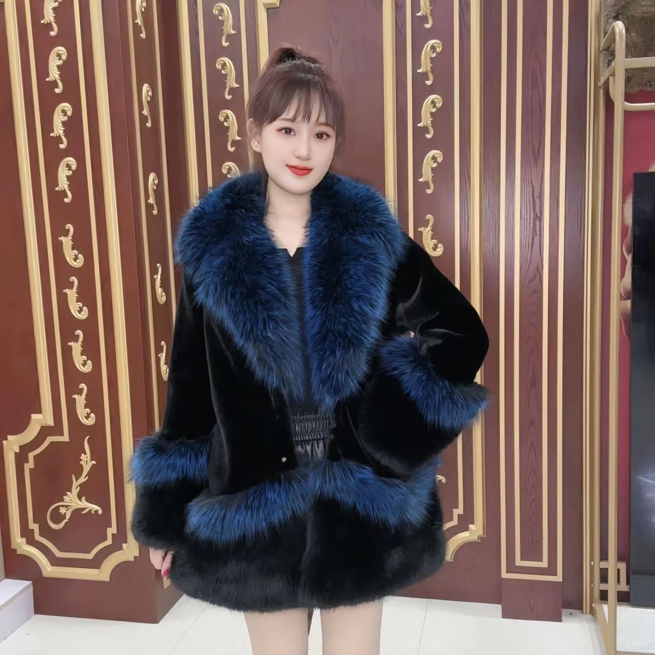 

New Light Luxury Versatile Women s Coat