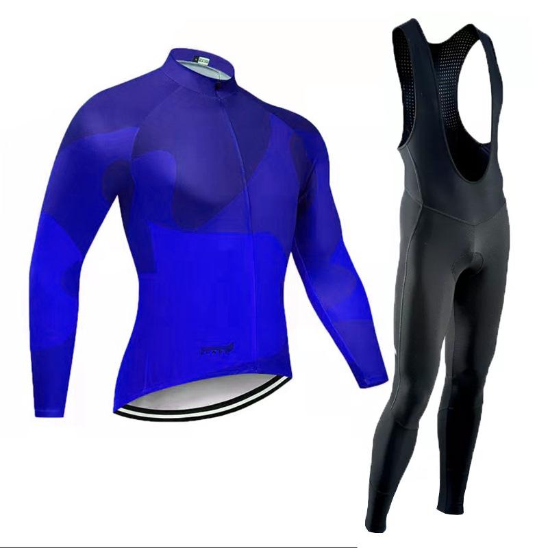 2023 Cross-border Cycling Suit Tour De France Long-sleeved Suit for Summer Breathable Events