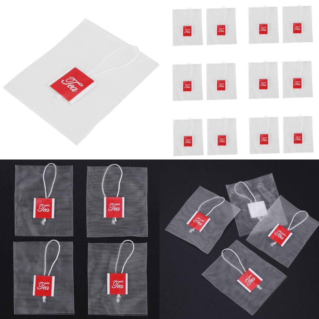 Nylon Mesh Tea Filter Bags With Heat Seal For Tea Packaging Food Grade Ideal For Tea Lovers