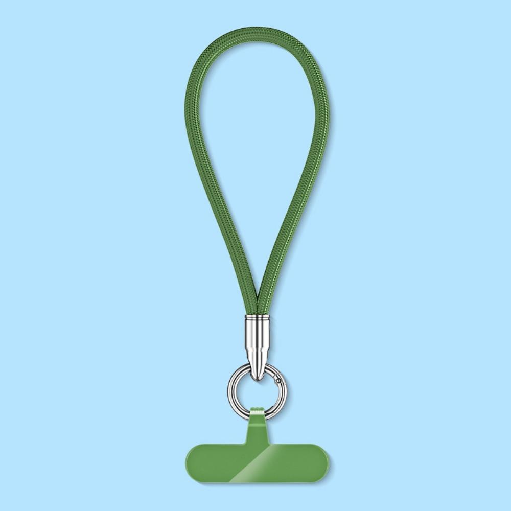 Strapazierfähiges Verstellbares Handy-Lanyard Handgelenksband 2-in-1 Kurze Handschlaufe Gewebt Stilvolles Handy-Zubehör für Männer und Frauen