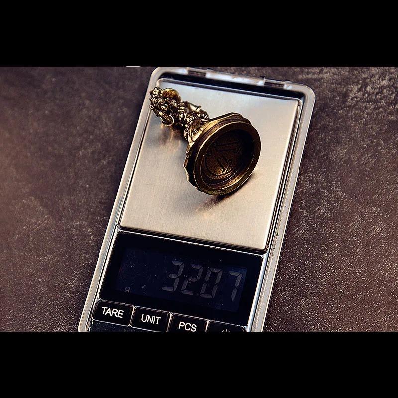 Solid Brass Dance Cowboy Figurines Miniatures Vintage Metal Characters Model Statue Desktop Toy Ornament Decorations Collections
