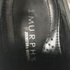 JOHNSTON & MURPHY 90er-00er Jahre Vollleder Straight Tip Oxford Schuhe Größe 8.5M 26.0-26.5cm Schwarz Businessschuhe(GEBRAUCHT)