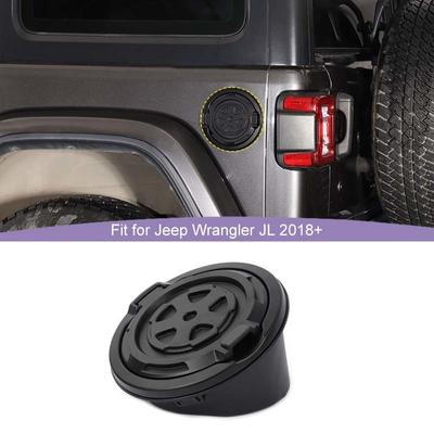 Kryt víčka palivové nádrže z hliníkové slitiny ABS pro Jeep Wrangler JL 2018 a novější Příslušenství pro exteriér vozu
