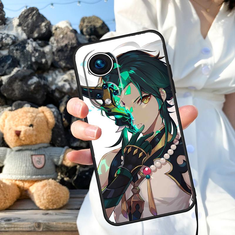 Genshin Impact Xiao Phone Case For Honor 90 Lite 50 70 Magic 5 6 Pro X6 X7 X8 X9 X6a X7a X8a X9a X9b X8b Cover
