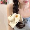 Wraps Flower Triangle Bandana Countryside Style Triangle Scarf Embroidered Hair Scrunchie  Ladies