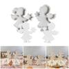 Desk Ornament Mould Flexible Silicone Mold for Boy and Girl Holding Star Tabletop Decoration Jewelry Making Supplies