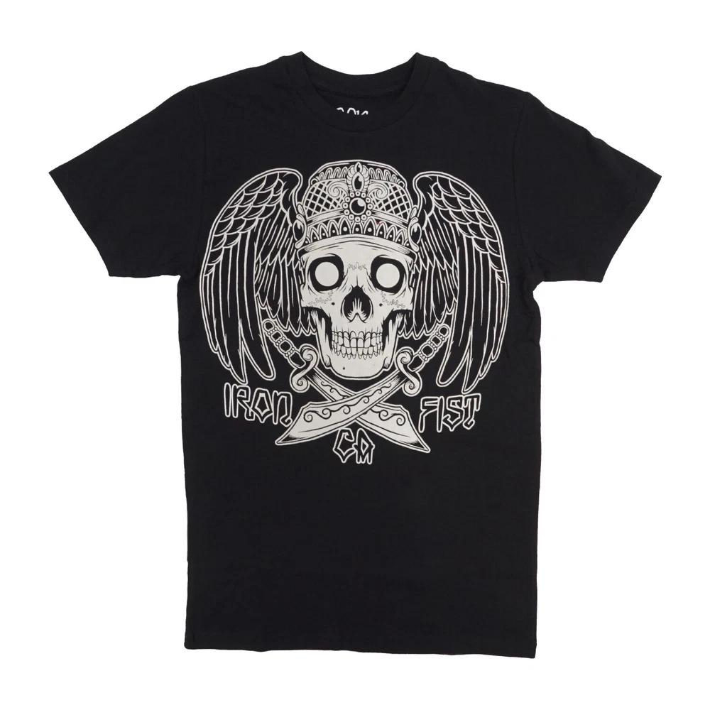 Iron Fist Unisexs Skull And Sword T Shirt S
