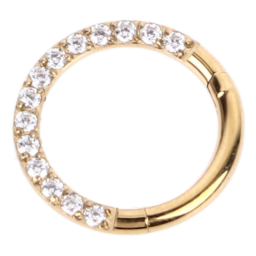 Nose Hoop 3 Piercing Nose Hoop Zirconia Decoration Skin Friendly Exquisite Jewelry