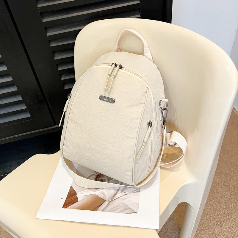 Summer backpack new large-capacity commuter travel backpack fashionable versatile shoulder handbag women's lightweight
