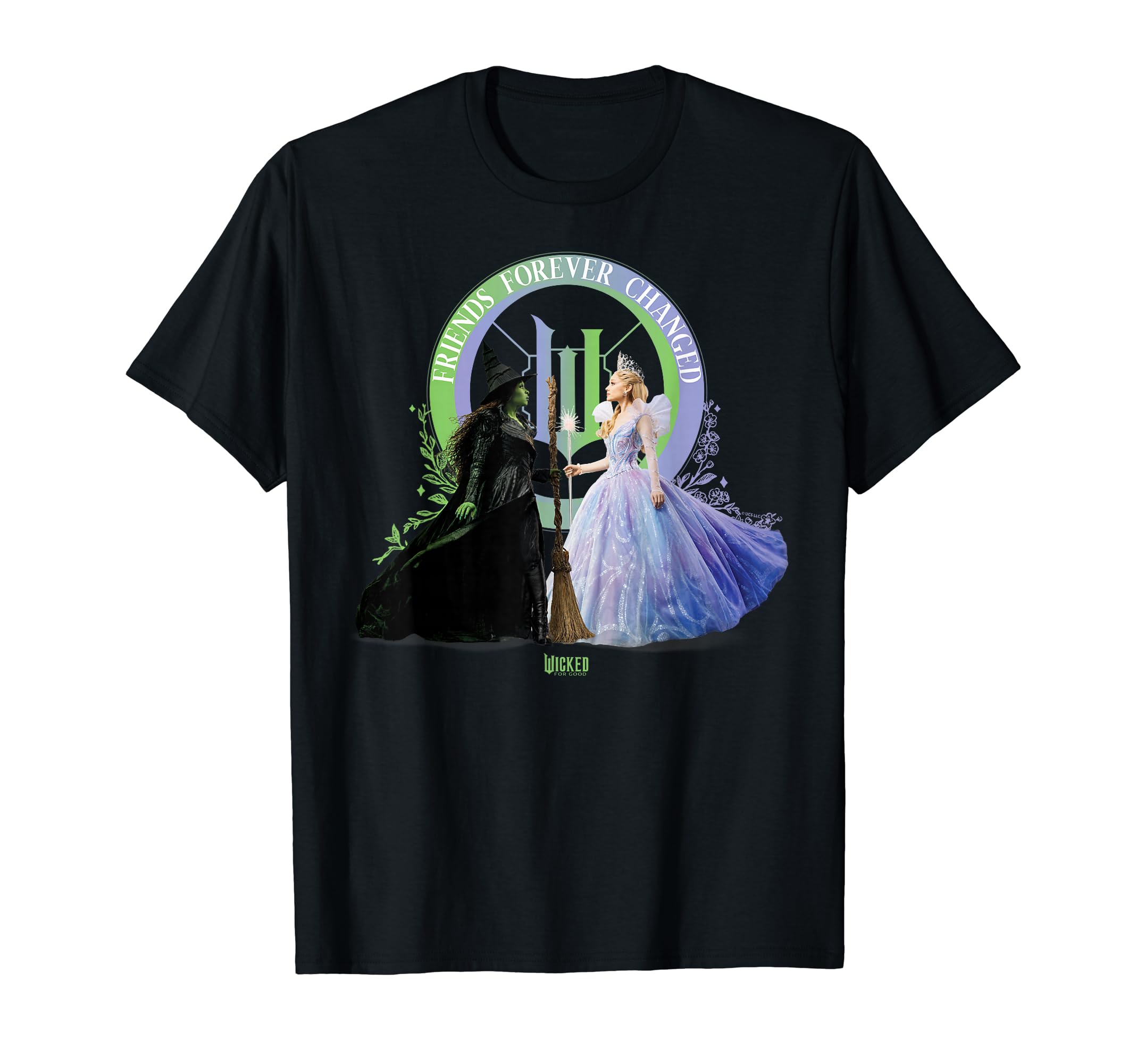 

Wicked: For Good Glinda and Elphaba Friends Forever Changed T-Shirt