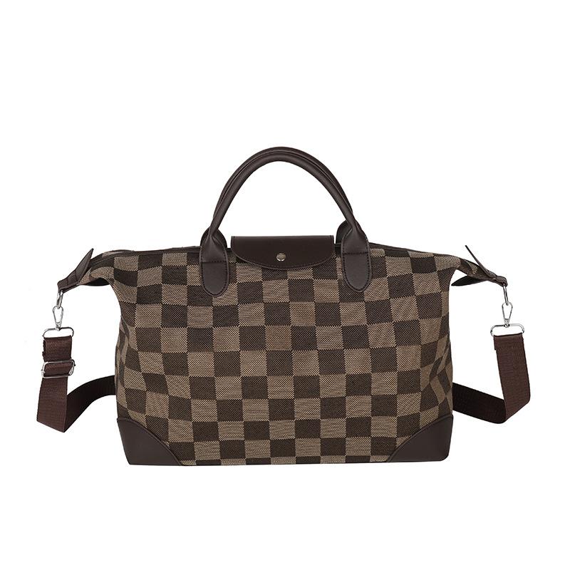 European and American Style Fashion Fitness Bag Casual Printing Design Portable Travel Bag New Texture Trend Luggage Bag