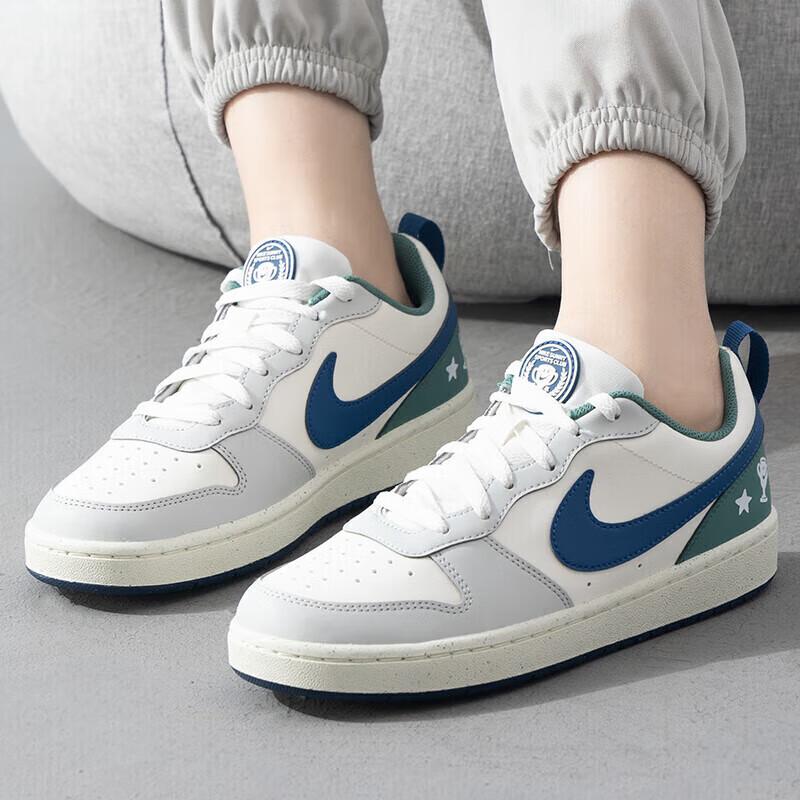 Nike Court Borough Low Recraft GS Sail Court Blue Bicoastal Kids Sneakers Cream HM3722-141
