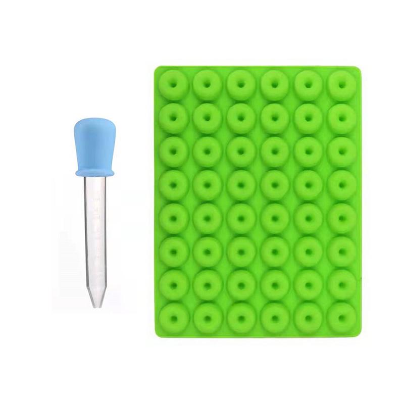 Silicone Mold Silicone Gummy Bear Chocolate Jelly Mold With Dropper Candy Maker Ice Tray Mould DIY Baking Decoration Tools