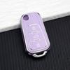 3 Buttons Premium Soft TPU Car Key Fob Protective Cover Shell for MG ZS MG6 MG5 GT MG3 GS MG7 350 360 750 Roewe RX5 Keychain