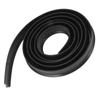 Flexible Water Insulation Strip Bendable TPE Material Water Barrier 3 Meter / 9.8ft Length Black Color Shower Threshold Dam