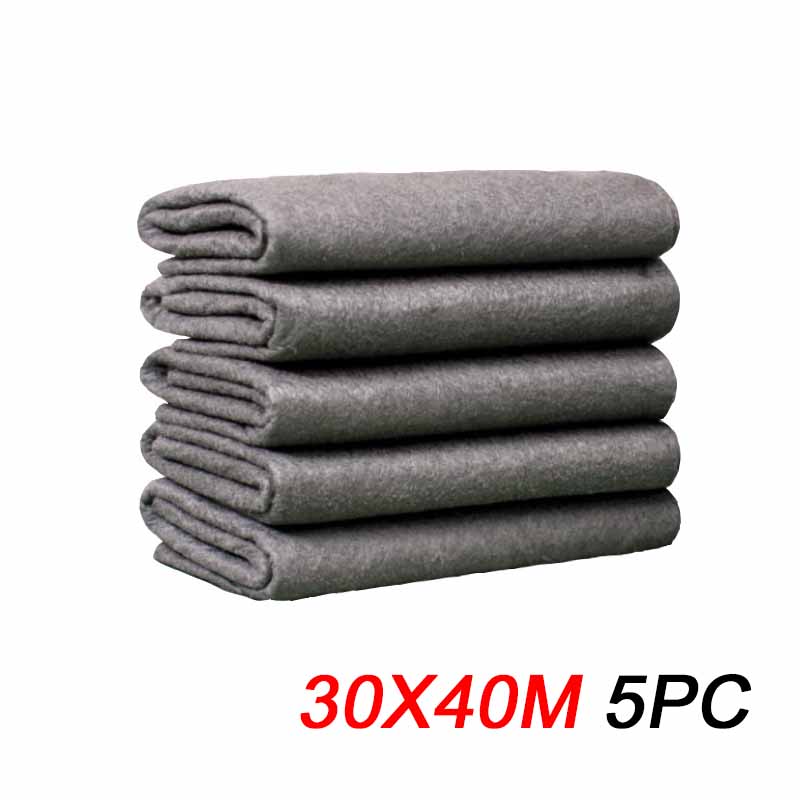 40MX50M Car Wash Towel Microfiber Magic Cleaning Towels Auto Cleaning Drying Cloth Thickened Soft Car Washing Drying Cloth Towel