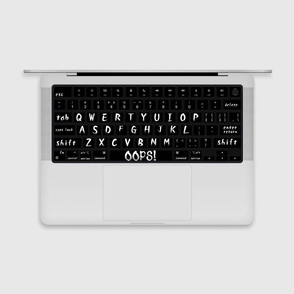 For Macbook Air / Macbook Pro M1 M2 M3 M4 M5 Keyboard Protector Film / Colorful Printing Micro Matte Soft Paper Keyboard Stickers Keyboard Protetcor