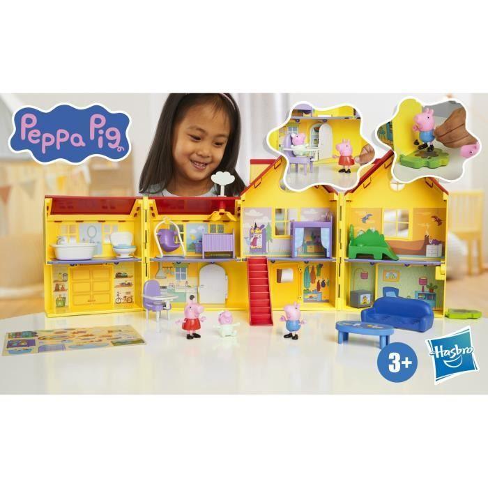 Peppa Pig Velký rodinný dům, sada s Evie pro dívky a chlapce, od 3 let