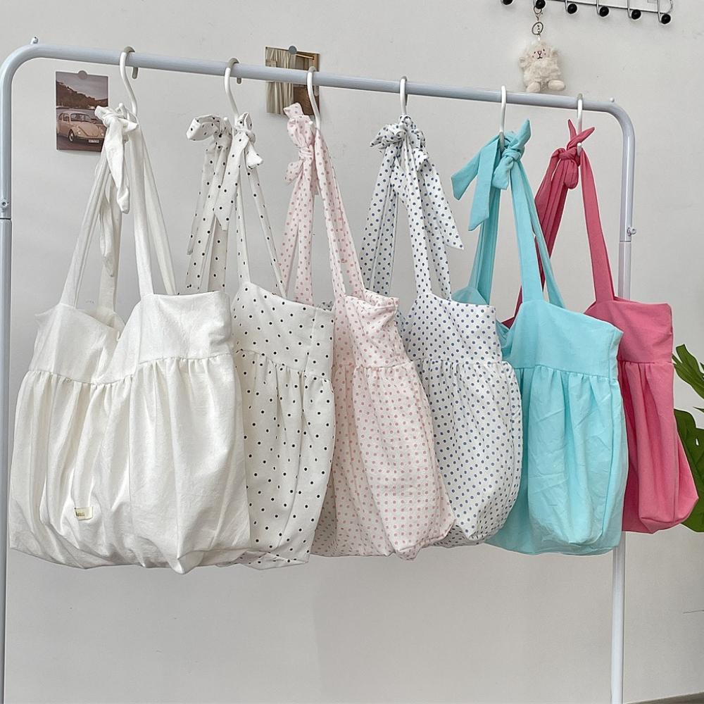 SOZAKKA Lazy Rabbit Large Capaci Tote Bag Belted Canvas Shoulder Bag Casual Sle Underarm Bag Spring Summer Model Handbag