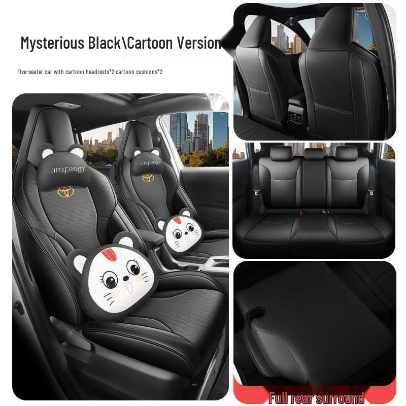 Universal All-Season Leather Seat Covers for 2026 Toyota RAV4