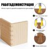 6PCS Dovetail Router Bit Set Woodworking Milling Cutter Carving Tool Wood Router Bits Kit