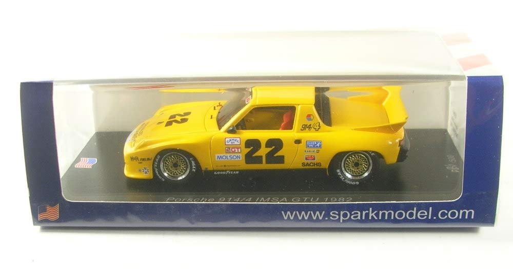 

Spark National Model Porsche 1982 IMSA GTU Baker 1/43 914/4 #22 W.