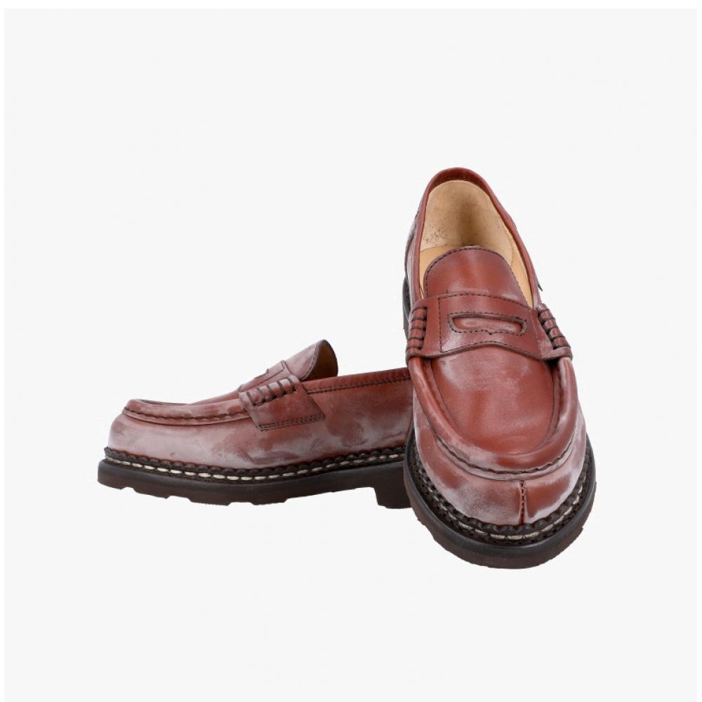 Paraboot Penny Loafer Lis Marron 1489 03
