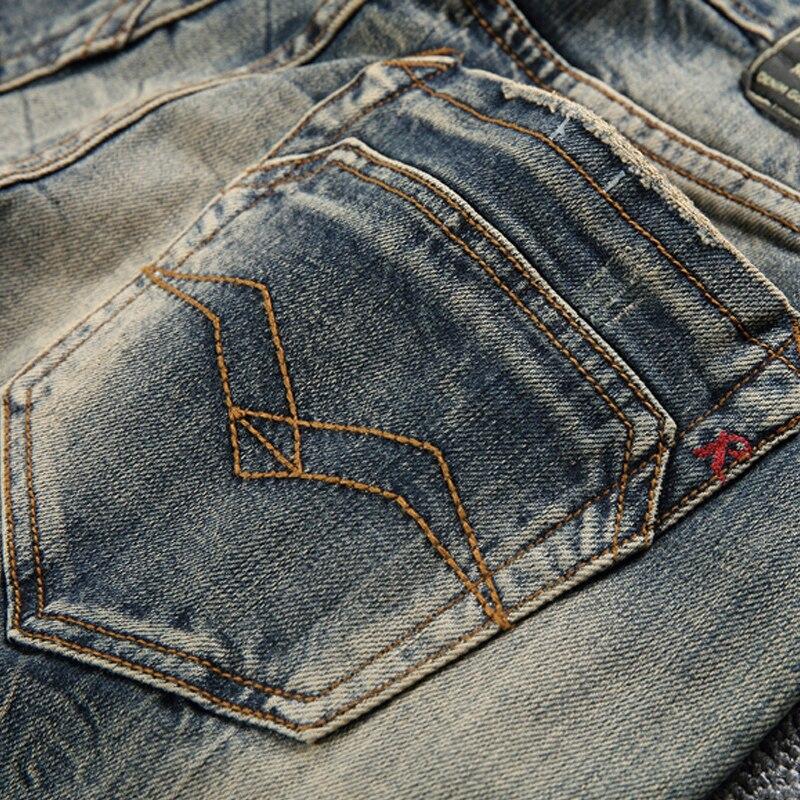 Stile Italiano Moda Uomo Jeans Retro Wash Alta Qualità Cotone Slim Denim  Pantaloni Vintage Designer Jeans Uomo Pantaloni Lunghi acquista in modo  economico — spedizione gratuita, recensioni reali con foto — Joom