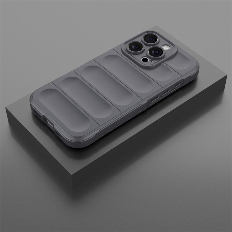 For Apple iPhone 16 Pro Case Cover Shockproof Coque Anti-slip Silicone Rubber Funda Para Back Cover For iPhone 16 Pro Max
