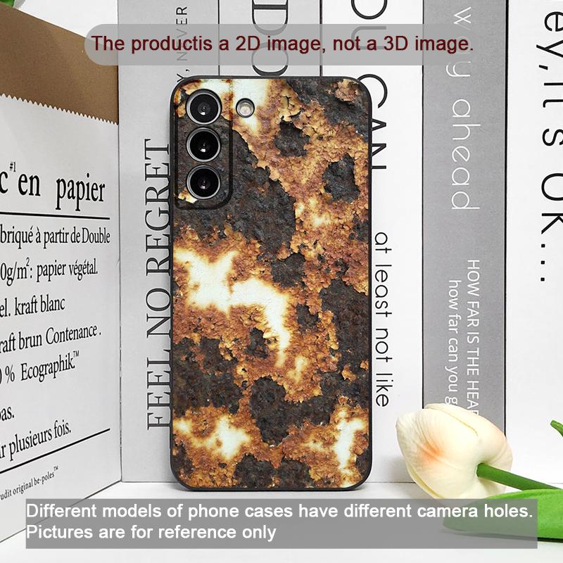 Creative Rusty Metal Surface Pattern Phone Case for Google Pixel 9 A 8 A 7A 6A 7 PRO 8 9 Pro XL 4G 5G Shockproof Soft Back Cover