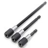 3Pcs/Set Quick Transfer Hexagonal Screwdriver Extension Rod Sleeve Extension Rod  Tool Accessories