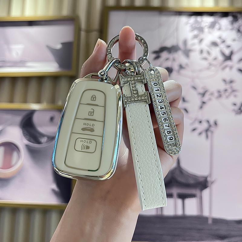Toyota Key Cover: Fits Highlander, Camry, Levin, C-HR, Avalon & RAV4 Remotes