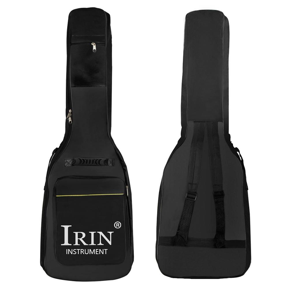 

39 In Guitar Gig Bag Oxford Guitar Bag Acoustic Guitar Case Dual Adjustable Shoulder Strap for Acoustic Guitars Electric Guitars чорний