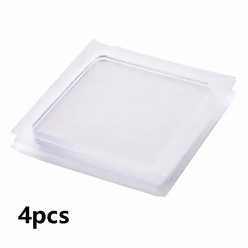 4/8pcs Transparent Anti Vibration Shock Absorbing Pad Mat Washing Machine Self Adhesive Mute Anti-Shock Protection Porte Pad