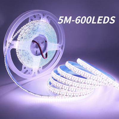 5m SMD 2835 LED-Streifenlicht DC 12V 60LED 120LED-Band Flexible LED-Leuchten Innenbeleuchtung für Heimdekoration Wasserdicht IP67