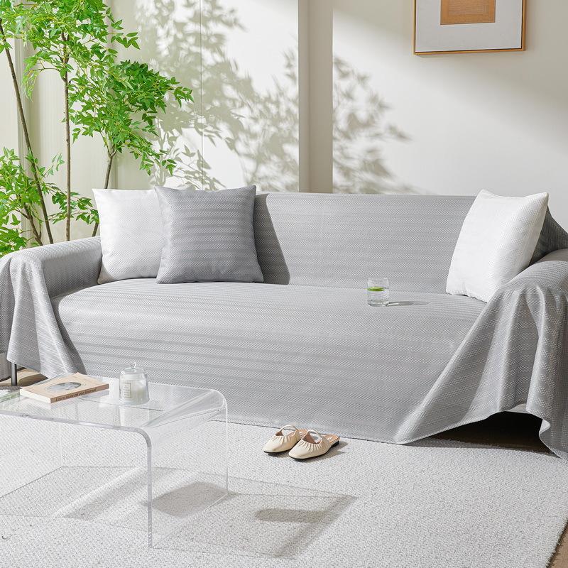 Ice Silk Sofa Towel Sofa Cover Summer Sofa Cushion Summer Seat Cushions Summer Mat Anti-Slip Cover Cloth