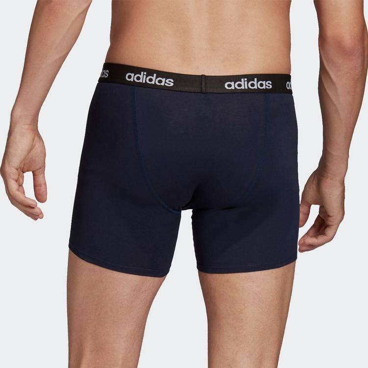 adidas Stretch Boxer Briefs 3-Pack Men Underwear Navy-Blue FS8394