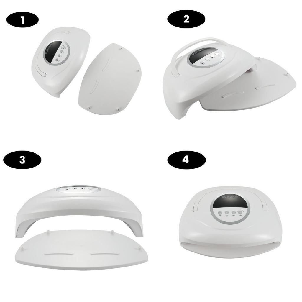 SUN X24 MAX Quick Drying Nail Phototherapy Machine Led Baking Lamp Nail Polish Glue Dryer No Black Hand Household Nail Lamp Tool