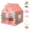 Monomark Kids' Tent, Indoor Toy for Girls and Boys, Birthday Gift, Princess Style, Easy Assembly, Luxury Set [Supervised by Nursery Teachers, Japanese