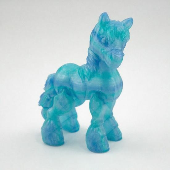 3D Printed Horse Figurine Movable Joints Pony Statue Stress Relief Model Desktop Decoration Fidget Toy Animal