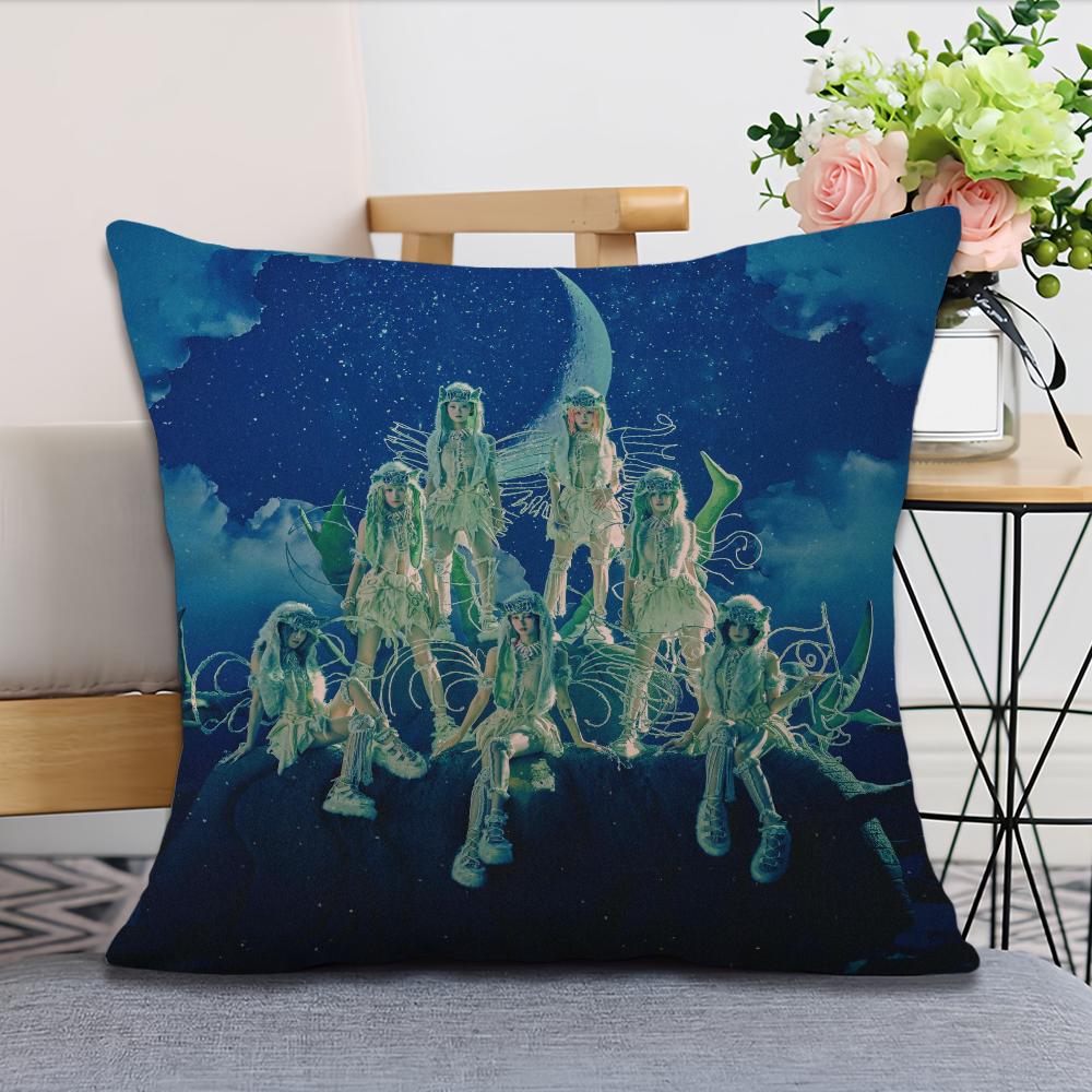 XXG Pop Singer Hot Music cushion cover Pillow Case Square Cushion Room Bedroom Headboard Sofa Living Backrest Nap Time