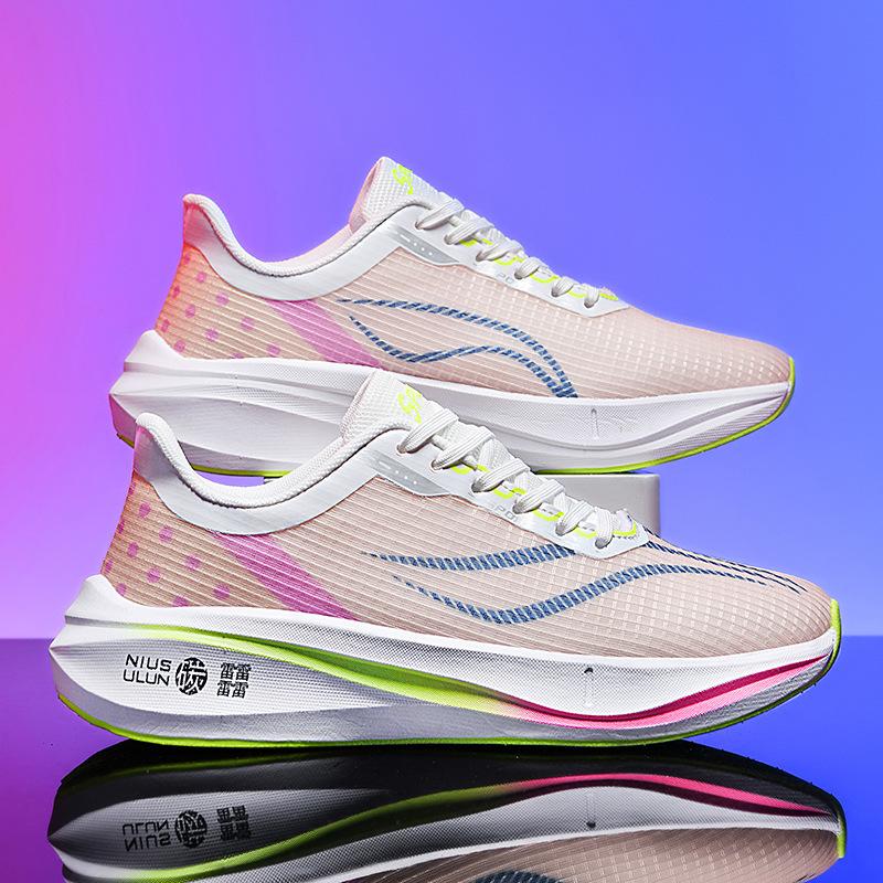 High quality flying electric 3 training running shoes casual shoes men's shoes breathable shock absorption rebound professional marathon sports shoes