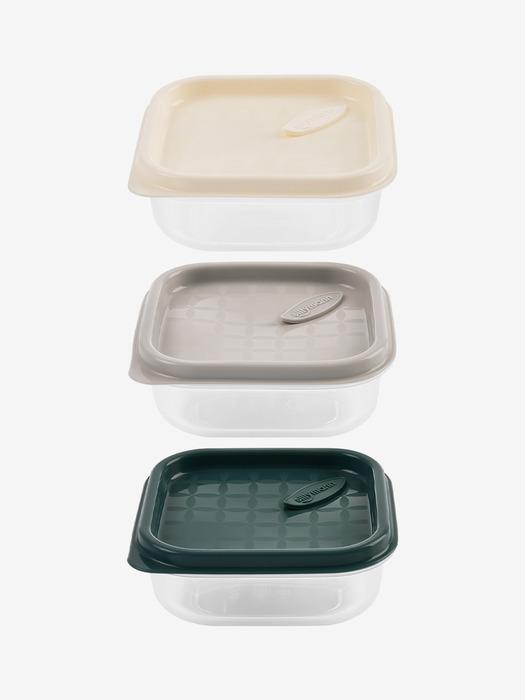 Sillymann Harmony Freezer Square 240ml (2P) WSK7242 Cream beige