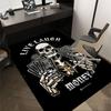 1pc Skull Money Carpet, Office Rug Outdoor Mat Home Decor Area Carpet Festival
