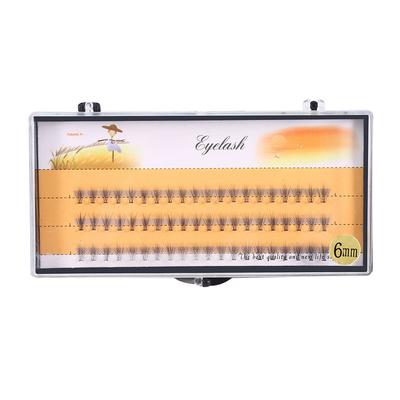 Natural Soft False Eyelash Extension Deluxe Lashes VOLUME 60 Knots Flase Fans 3d Eyelashes