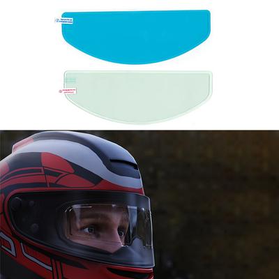 1Pc/2Pcs Motorcycle Helmet Anti Fog Film,Transparent Rainproof Universal Film,Sun Visor Rainproof Lens Film,Motorcycle Accessory