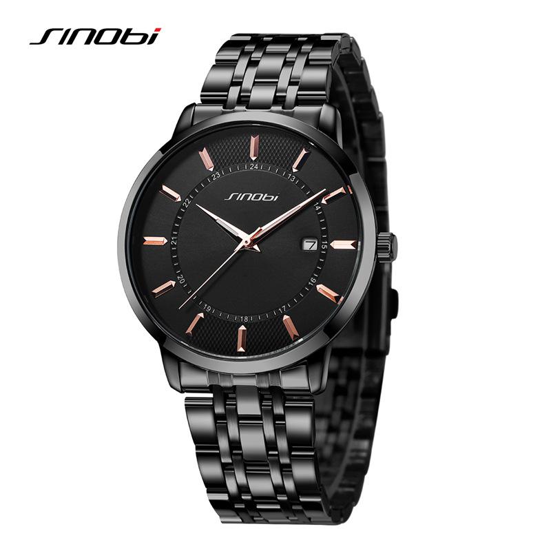 Watch Women'S Simple Niche Light Luxury Quartz Watch Women'S Watch Calendar Steel Belt Watch 9895