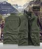 Men's Multi-Pocket Quick-Dry Vest for Spring, Summer, and Autumn. Thin Workwear Waistcoat In Large Sizes.